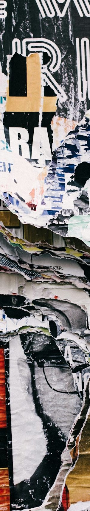 Plakatabrisse als Kunst Plakatabrisse als Kunst